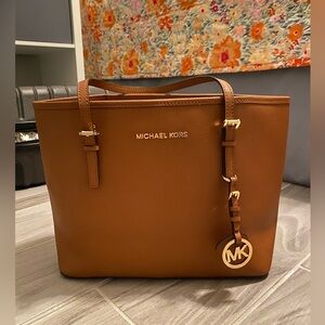 Michael Kors Jet Set Saffiano Leather Tote